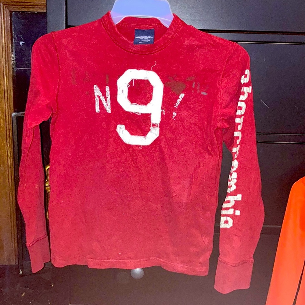 (Abercrombie) long sleeve thick tee nwot